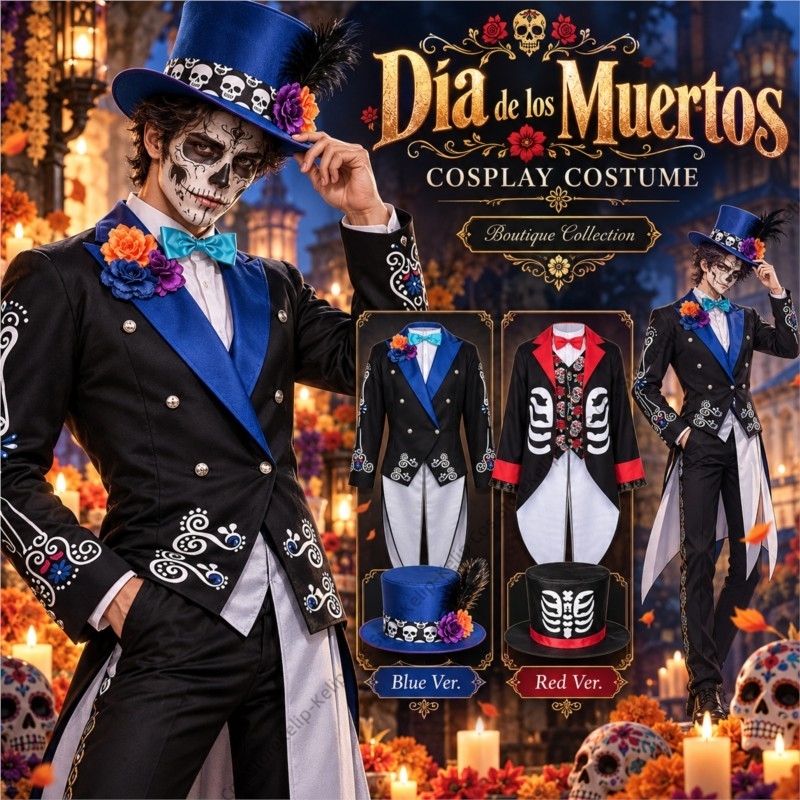 Anime Cosplay Couple - Día de los Muertos Koppel Cosplay
