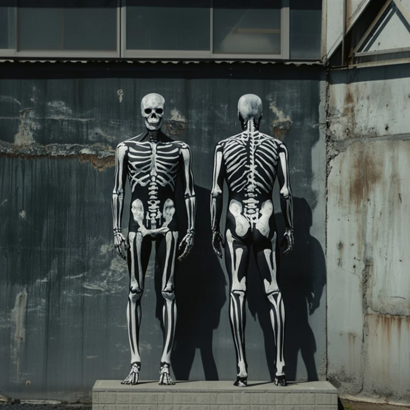 Halloween Mannen Vrouwen Skele - Anime Cosplay Jumpsuit recensie en prijs