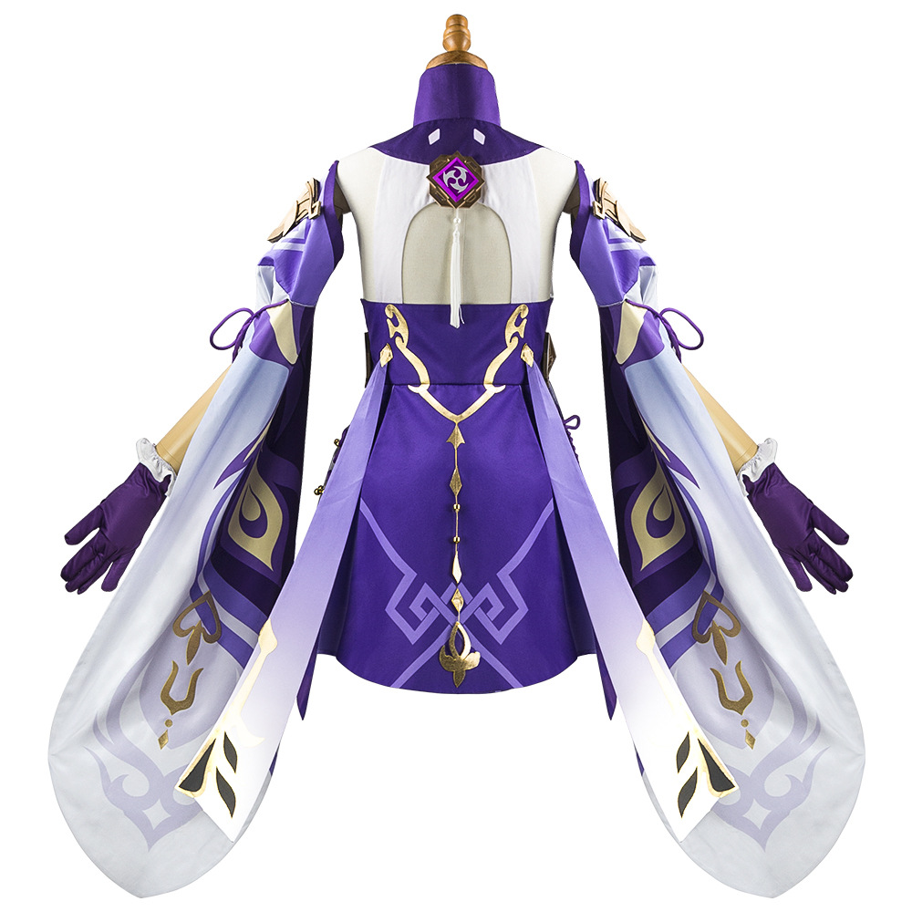 Genshin Impact Keqing Cosplay  - Anime Cosplay Jumpsuit recensie en prijs