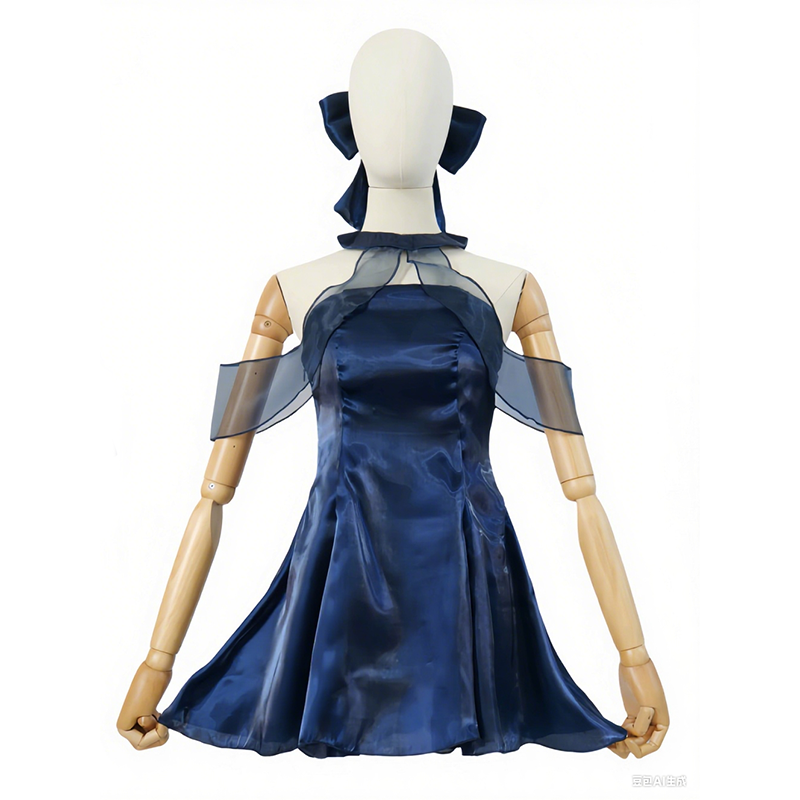 Blue Archive Chunxiang donkerb - Anime Cosplay Blue Hair recensie en prijs