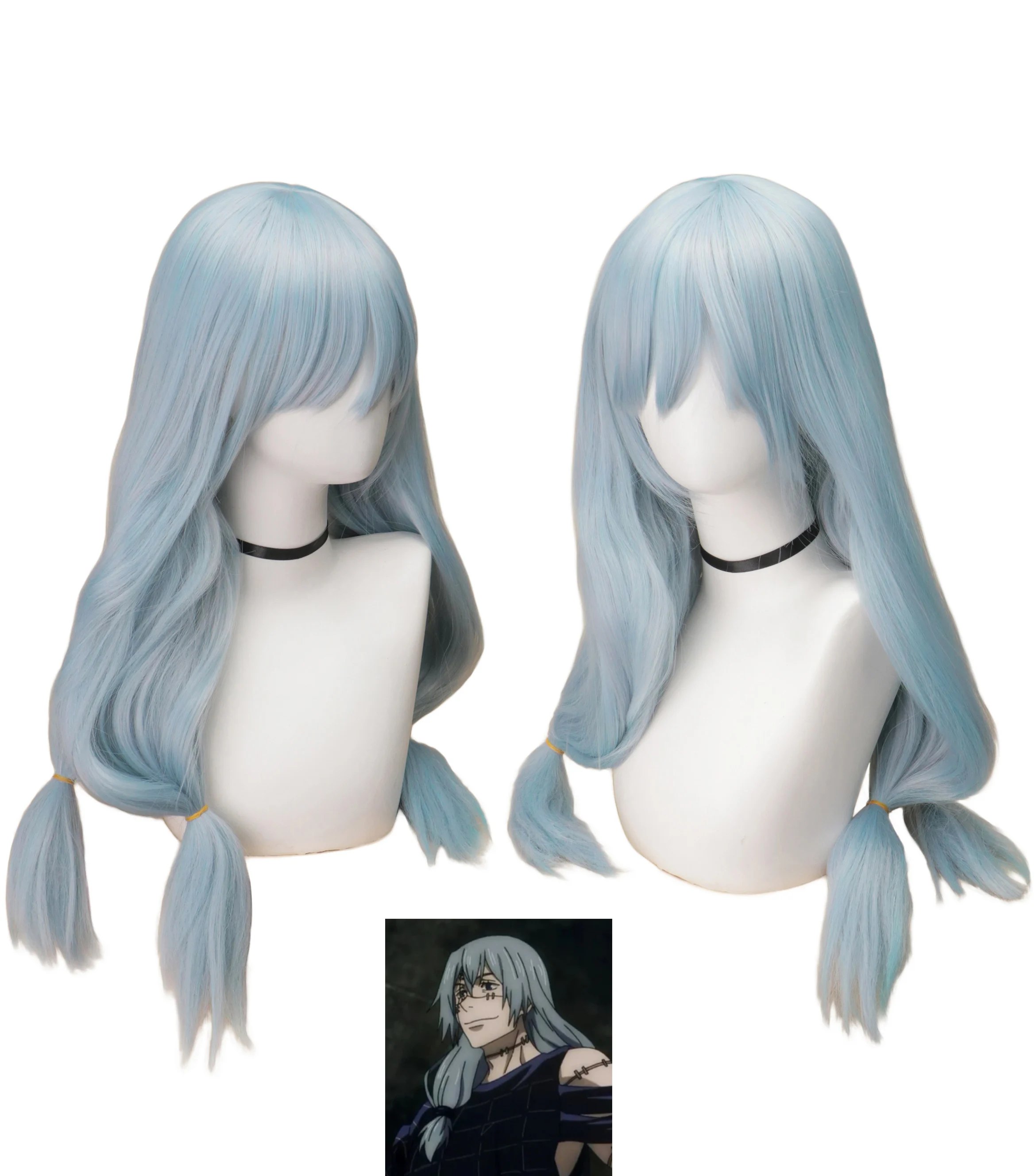 Anime Mahito Cosplay Jujutsu K - Anime Cosplay Blue Hair recensie en prijs