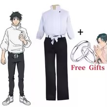 Anime Cosplay Set Witte Top me - Anime Cosplay Couple recensie en prijs